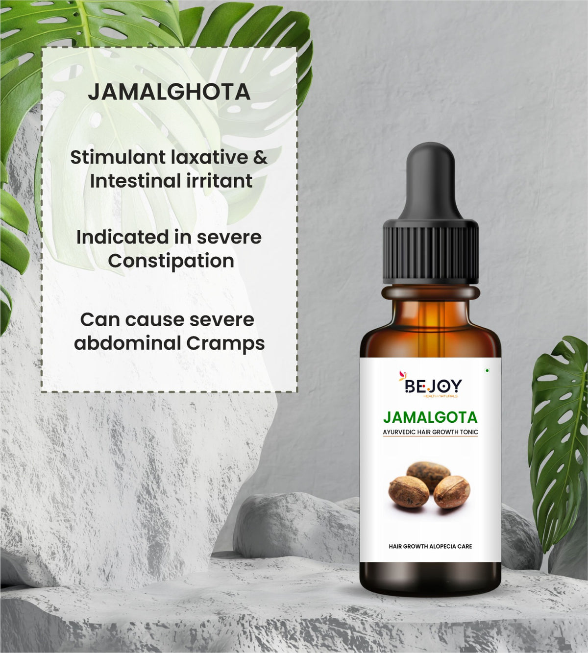 Jamalgota Ayurvedic oil For Hair fall Control and Hair growth oil for men and women
