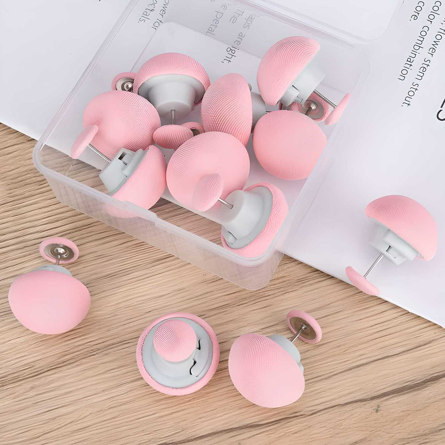 Mushroom Shape Quilt Bedsheet Fixing Clips (Pack Fo 6)