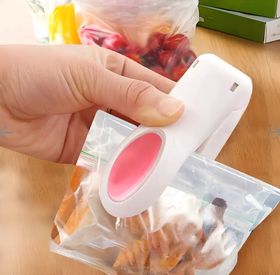 Hand Held Plastic Mini Heat Sealing Machine ( Pack of 2 )
