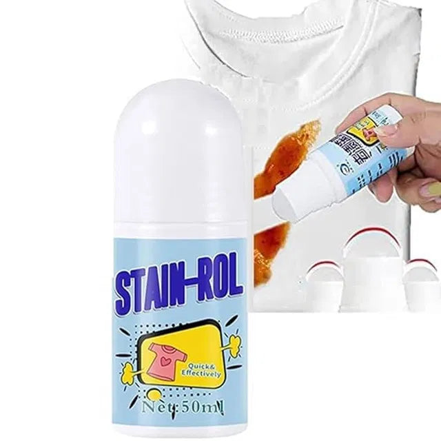 Clothes Instant Stain Remover Roll On Pen | No-Wash Quick Stain Remover Roller-Ball | Portable Emergency Stick