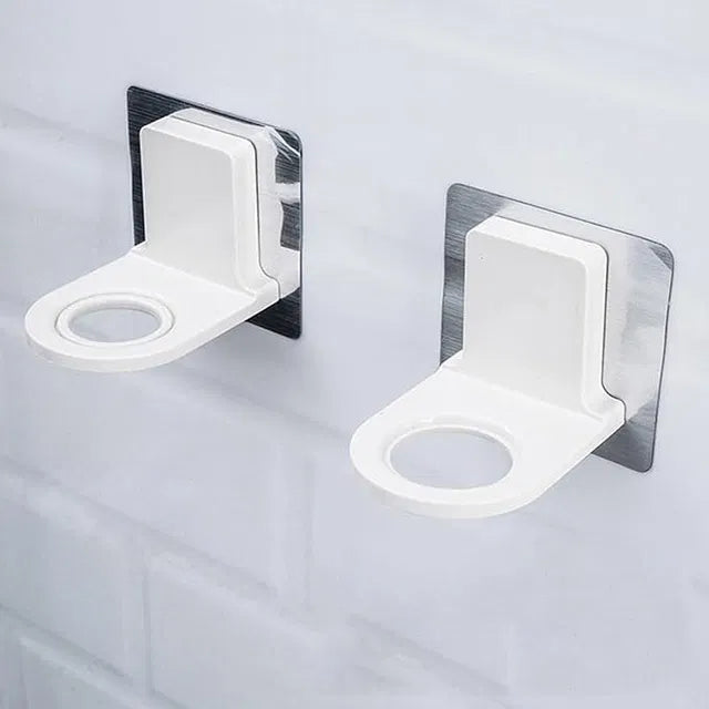 Self Adhesive Shampoo Dispenser Bottle Rack for Bathroom Toilet Kitchen Pack of 2