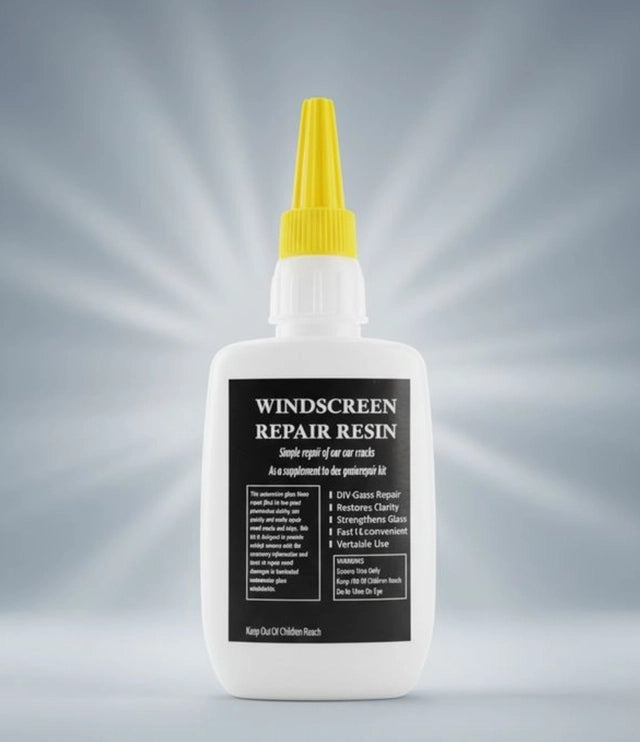DIY Glass Repair: Designed to fix small chips, star bursts, and bullseye cracks
